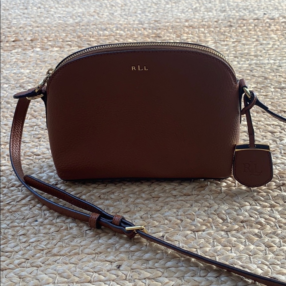 Ralph Lauren Zip Top Crossbody Bag
